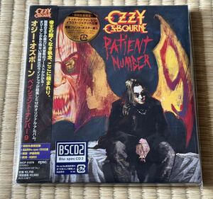 新品国内盤 オジーオズボーン★Blu-spec CD2 ペイシェント・ナンバー9＜初回生産限定盤＞