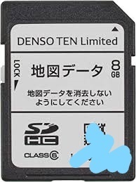 ♪２０２１年 イクリプス ＳＤカード　ＡＶＮ－Ｇ０４用♪　中古♪