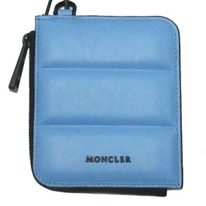 モンクレール スリム財布 MONCLER L字 スモール フラットウォレット ストラップ付 6C000 03 M2743 722 メンズ 