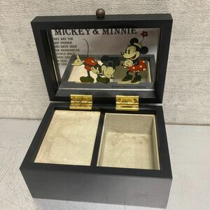 Sankyo/日本電産サンキョー　オルゴール　星に願いを　CB038-003A　MICKEY MOUSE　簡易確認済み　ディズニー ジュエリーボックス ボックス