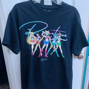 日本未発売 海外限定 Primitive × 美少女戦士 セーラームーン コラボ Tシャツ ブラック プリミティブ 武内直子 アパレル グッズ スケボー