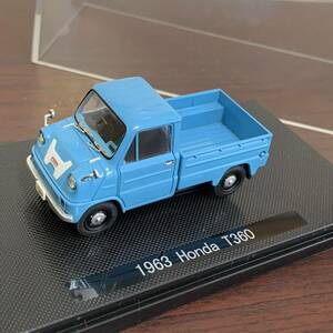 【TS0421 3】トミカリミテッド 1963 Honda T360 ホンダ ブルー 台座付き ミニカー コレクション