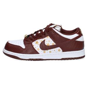 ナイキ NIKE シュプリーム DUNK LOW OG QS DH3228-103 サイズ:27cm ダンクローオージークイックストライクスニーカー 中古 SB01