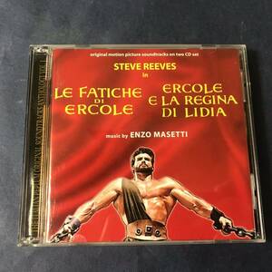 ★ Le Fatiche Di Ercole、Ercole Ela Regina Di Lidia ORIGINAL MOTION PICTURE SOUNDTRACK 2CD hf6f