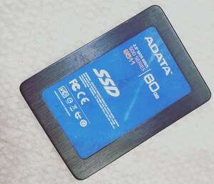 【中古パーツ】2.5 SATA SSD 60GB 1台 正常 ADATA SSD S511 60GB ■SSD2266