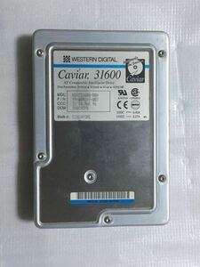 希少★3.5HDD★ Western Digital Caviar 31600 1624.6MB WDAC31600-00H ★1.6GB★PC98★win95★動作確認済