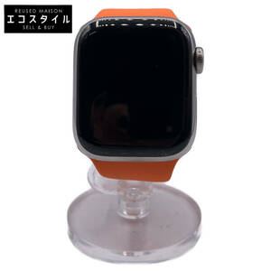 1円 Apple Watch アップルウォッチ ×エルメス GPS+セルラーモデル 時計 腕時計 41mm ブラック/シルバー/オレンジ
