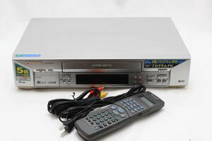 動作OK　Panasonic NV-HSB20　2000年式　BSチューナー内蔵 発送100サイズ　映像・音声出力OK　巻き戻し早送りOK　S-VHS ビデオデッキ