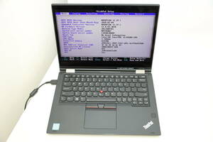 ジャンク 1円スタート ThinkPad Yoga x380 回転タッチパネル Corei5-8350U/メモリ8GB/SSD256GB