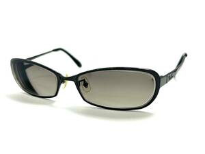 【ジャンク品】Ray-Ban/レイバン サングラス RB3351 034/8G 58□17 メタルフレーム スクエア 黒/ブラック メガネ 眼鏡 服飾小物 (44495S1)