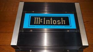 Mcintosh マッキントッシュ MC420 Mcintosh-Japan物 50Wx4 4ch,3ch,2ch パワーアンプ 動作確認済み