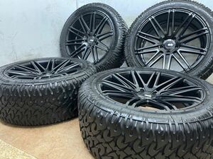 美品！XO LUXURY MILAN 22インチ 10.5J PCD130 5H NITTO 305/45R22 ベンツ AMG Gクラス ゲレンデ W463 G55 G63 G65 G320 G350d G500 G550