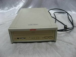 メルコ BUFFALO 外付けSCSI CDR-S820 現状品