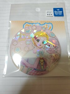 新条ひなき×マイスウィートピアノ アイカツ!×サンリオキャラクターズ コラボ第2弾 POP UP SHOP ホログラム缶バッジ 未開封 数量3