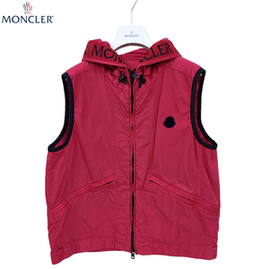 MONCLER モンクレール ベスト フーディ 1A721 60 53705 562 3（XL） ナイロン ジレ アウター メンズ 送料無料 並行輸入品