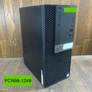 PCN98-1248 激安 デスクトップPC DELL D18M OptiPlex 7070 Tower BIOS立ち上がり確認 HDD.メモリ.CPU欠品 ジャンク　