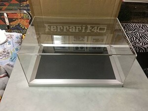 Ferrari F40 ロゴ入り限定モデル　Display Base&Case 1/12用 ディスプレイ