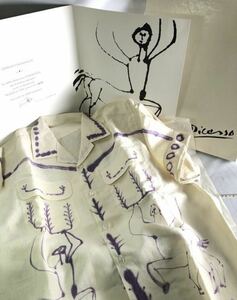 After Pablo Picasso, Multiple Shirt, Designed by Picasso in 1955 アフターピカソ 開襟シャツ