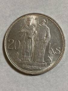 スロバキア　銀貨　1941