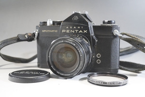 1円~【594】PENTAX／ペンタックス　SPOTMATIC　／LENDS　Super-Multi-Coated　TAKUMAR　1:3.5/28