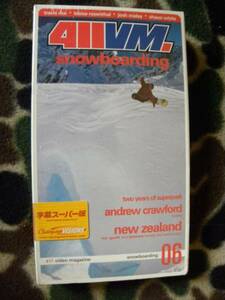 ★新品★レア！未開封４１１VM.snowboarding★