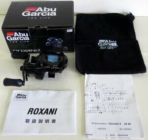 ☆美品!Abu Garcia アブガルシア ベイトリール ROXANI8/ロキサーニ8☆