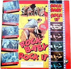 廃盤 LP ★ 1986年 US盤 ★ 伝説ロカビリー映画 ROCK BABY ROCK IT ★ 50