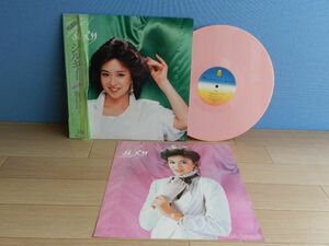 ◆ レコード【Japan/FOR LIFE 】 坂口良子/シルキーSilky☆18K-1/1982◆帯付/ 12, 45 RPM, Mini-Album, Pink