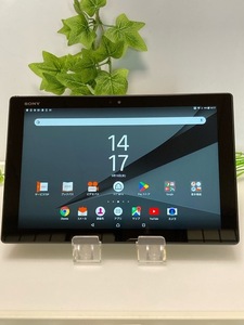 OS7.0アップデート済★ ソニー Xperia Z4 Tablet SOT31 au SIMロック解除済☆ 判定〇 ブラック★ SO-05G同型 A5826