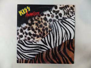 KISS キッス ANIMALIZE アニマライズ インサート 日本盤 LP レコード