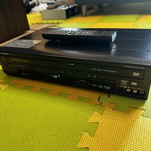 中古 通電 動作確認済 DX Broadtec DXR170V ブロードテック ビデオ一体型 DVDレコーダー 2014年製 B-CASカード無し リモコン付き