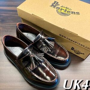 Dr.Martens ドクターマーチン UK4 23-23.5cm CORE ADRIAN TASSEL LOAFER エイドリアン タッセルローファー チェリーレッド US5-6 EU37 箱付