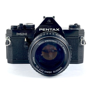ペンタックス PENTAX MX ブラック + SMC PENTAX 50mm F1.2［ジャンク品］ フィルム マニュアルフォーカス 一眼レフカメラ 【中古】