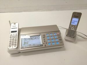 ◇Panasonic パナソニック おたっくす FAX ファックス 電話機 親機 KX-PD604DL 受話子機 子機 KX-FKD506-N 0427E20B @80 ◇