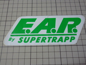 純正品 E.A.R. By SUPERTRAPP ステッカー (150×58mm) スーパートラップ スパトラ