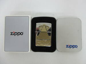 中古 ZIPPO ジッポー FREEMASON CARPE DIEM/フリーメイソン　トリックライター ※着火未確認 ／D