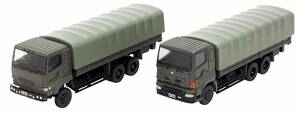 ＜新品＞ トミーテック トラックコレクション　自衛隊 特大型トラックセット　1/150サイズ