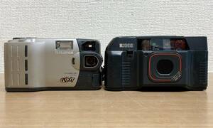 ☆【中古カメラ リコー/フジフィルム 2点】RICOH フィル三カメラ TF-500D◆FUJIFILM デジタルカメラ DS-20 /ジャンク /S63-256