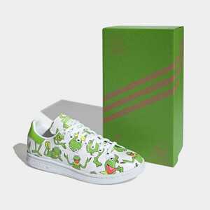 27.0cm ディズニー セサミストリート カーミット スタンスミス アディダス STAN SMITH adidas スニーカー 靴 テニス 蛙 カエル 人形劇 米国
