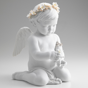 LLADR リヤドロ 「天使の花占い」限定品 特大 高さ約36cm　直接引取り歓迎