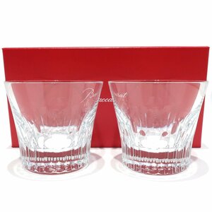 【天白】１円～ BACCARAT バカラ ロックグラス コップ 2018 ペア フィオラ 食器 イヤー インテリア 小物 クリスタル 箱 T2403-06-001331yn