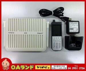 ●HITACHI（日立製作所）● 中古 / シングルゾーンDECTコードレス電話機（黒） / ET-8iF-DCLSB / ビジネスフォン