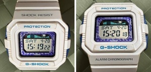 #見逃し厳禁 最終値下げ 希少型式 中古 送料無料 CASIO G-SHOCK ジーショック GLX-5500-7JF G-LIDE 