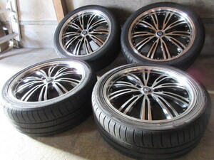 BADX LOXARNY EX (19x8+38 5H/114,3) (BP) バリ溝(DUNLOP ENASAVE RV505/2023) 245/40R19 アルファード ヴェルファイア エスティマ 他にも 