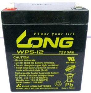 バッテリー WP5-12 LONG 12V5Ah UPS 無停電電源装置 蓄電器用バッテリー 完全密封型鉛蓄電池 NP5-12 NPH5-12
