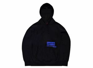 Supreme JUNYA WATANABE COMME des GARCONS MAN Hooded Sweatshirt Black シュプリーム ジュンヤ ワタナベ コムデギャルソン マン