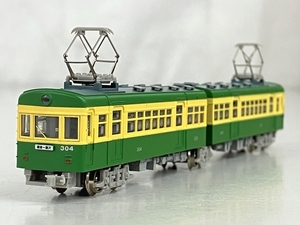 MODEMO NT57 江ノ島 電鉄 300形 304F 1灯型 M車 Nゲージ 鉄道模型 中古 美品 K8812331