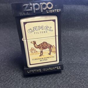 人気のzippo1996年ジッポ ーCAMELキャメル美品used ラクダ