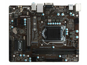 美品 MSI B250M PRO-V マザーボード Intel B250 LGA 1151 第6世代・第7世代 Micro ATX DDR4 M.2