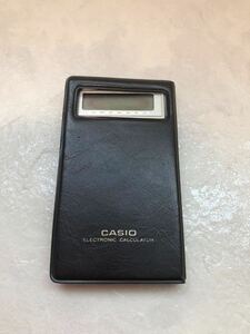 ◎ CASIO 電卓　AQ-1500 手帳型電卓　ユーズド　長期保管品　動作未確認　ジャンク品　傷汚れあり　コレクション用